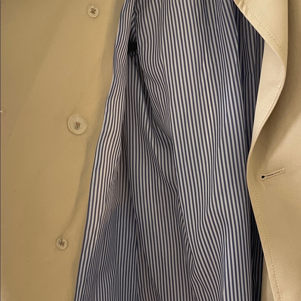 J. Crew Classic Beige Trench Coat - Picture 5 of 6